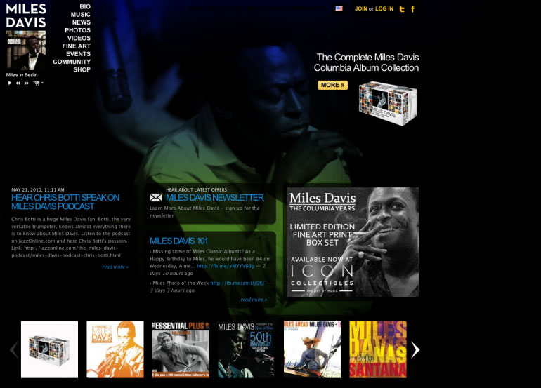 MilesDavis.com - 3